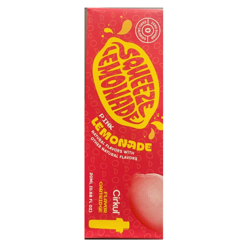 Cirkul Flavor Cartridges SQUEEZE PINK LEMONADE Flavor 1 CARTRIDGE