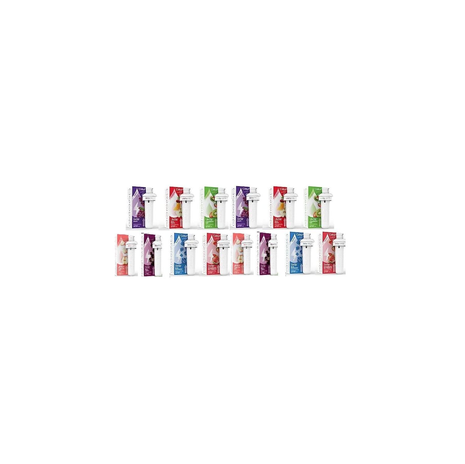 Cirkul Flavor Random Variety Pack Flavor Cartridges with Assorted Flavors (8 pack) (8)
