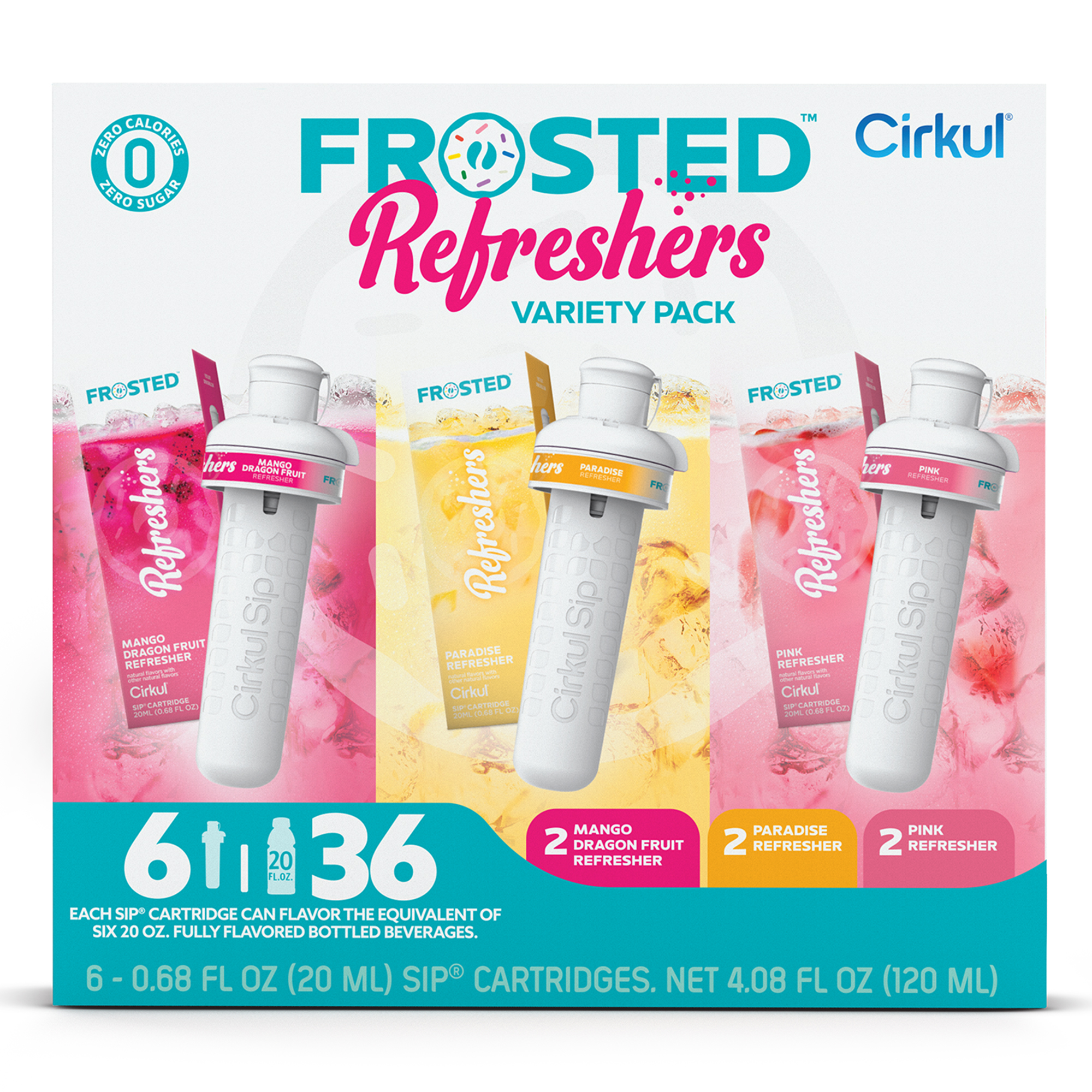 Cirkul Frosted Refreshers Flavor Cartridge 6 Pack Variety Walmart Cirkul Frosted Refreshers Flavor Cartridge 6 Pack Variety Walmart