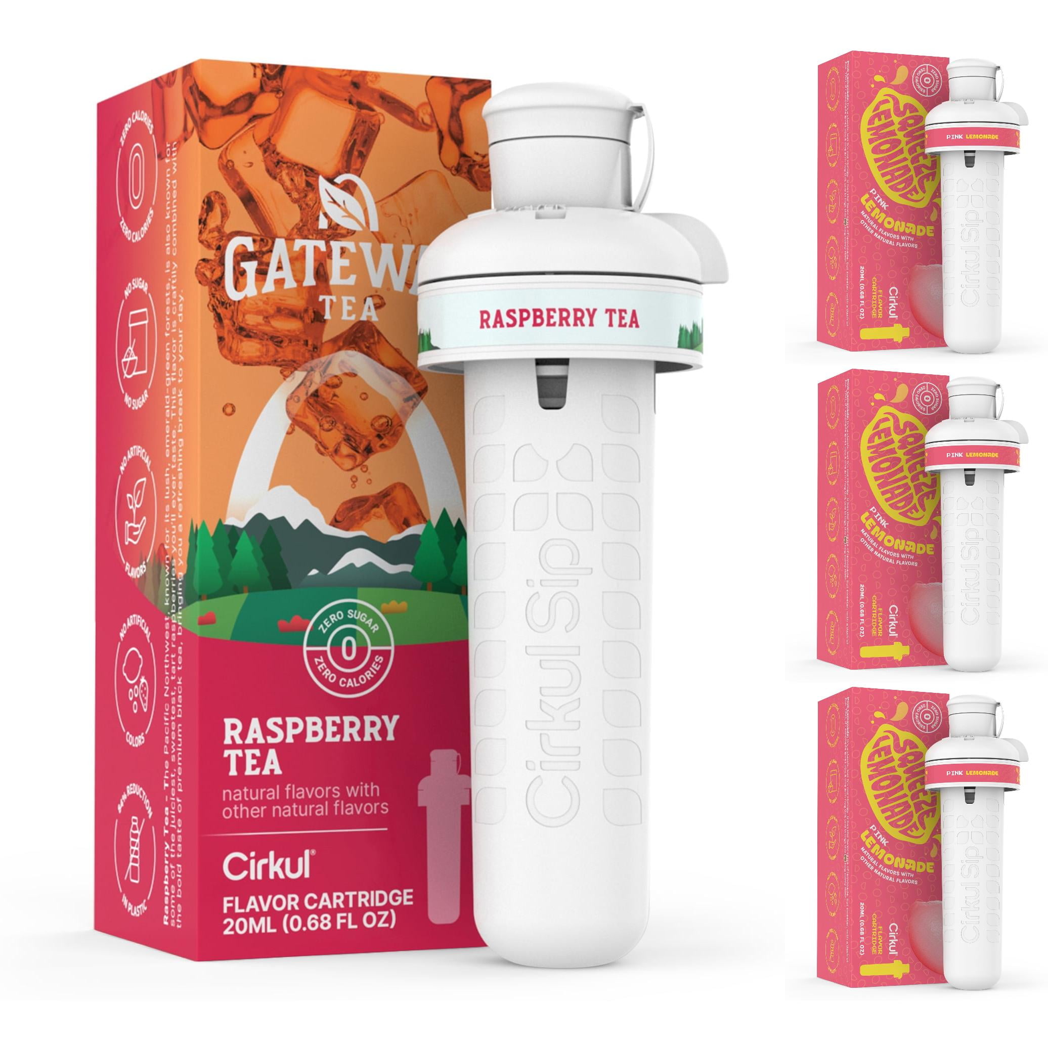 Cirkul Gateway Raspberry Tea & Squeeze Pink Lemonade Flavor Cartridge