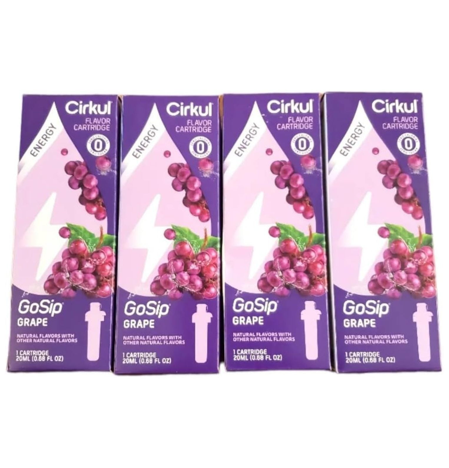 Cirkul GoSip Blue Raspberry Flavor Cartridge Tablet (4 Pack)