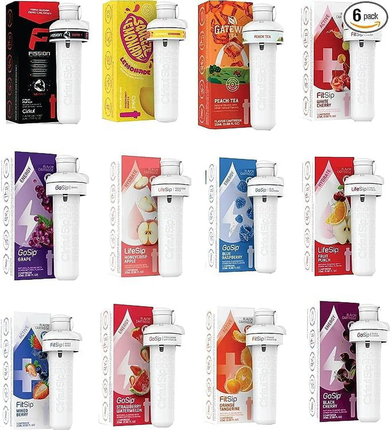 Cirkul Hydrate Flavor Cartridges Energy Drink Mix Refreshing Hydration