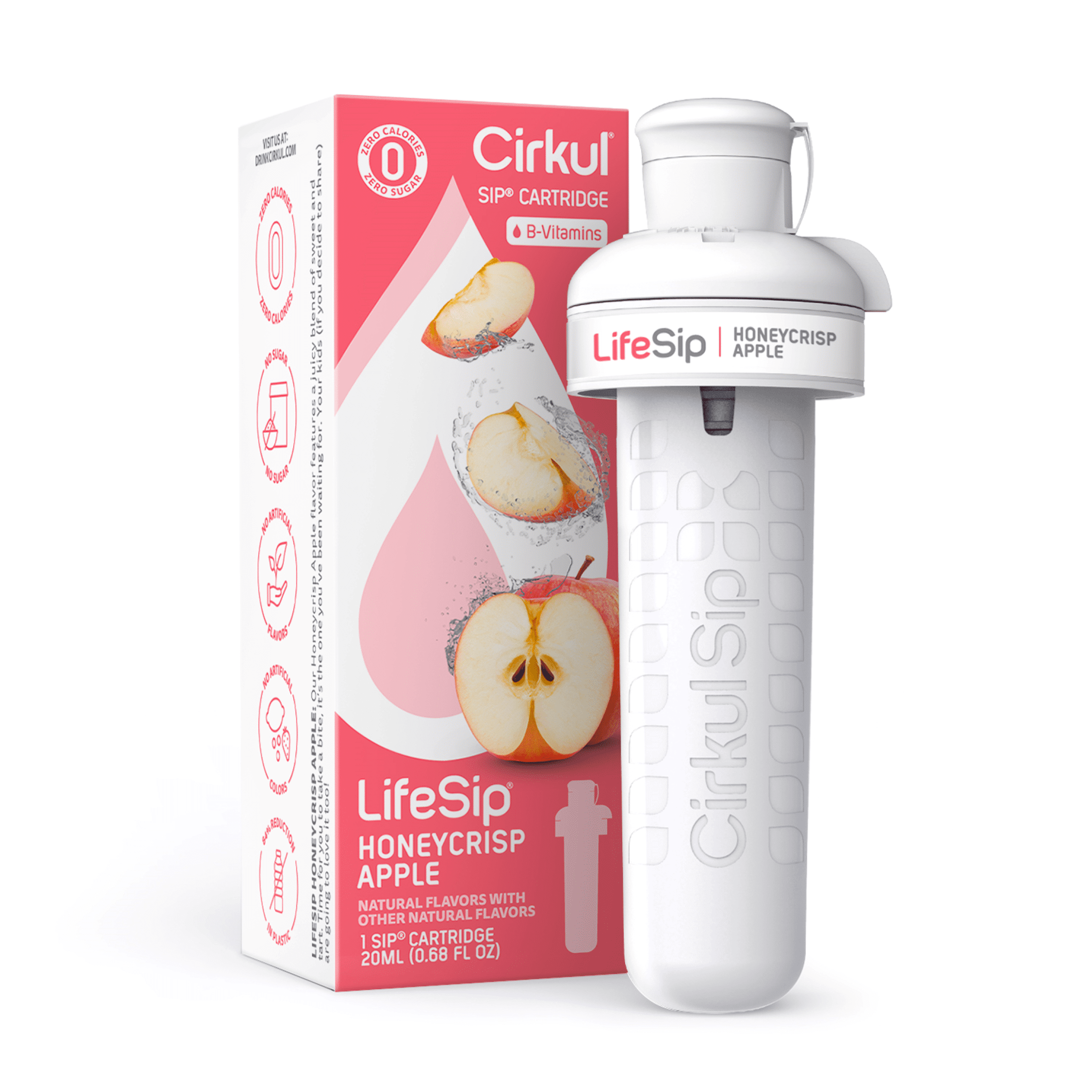 Cirkul LifeSip Honeycrisp Apple Flavor Cartridge - rated 4.5 stars from 32551 reviews