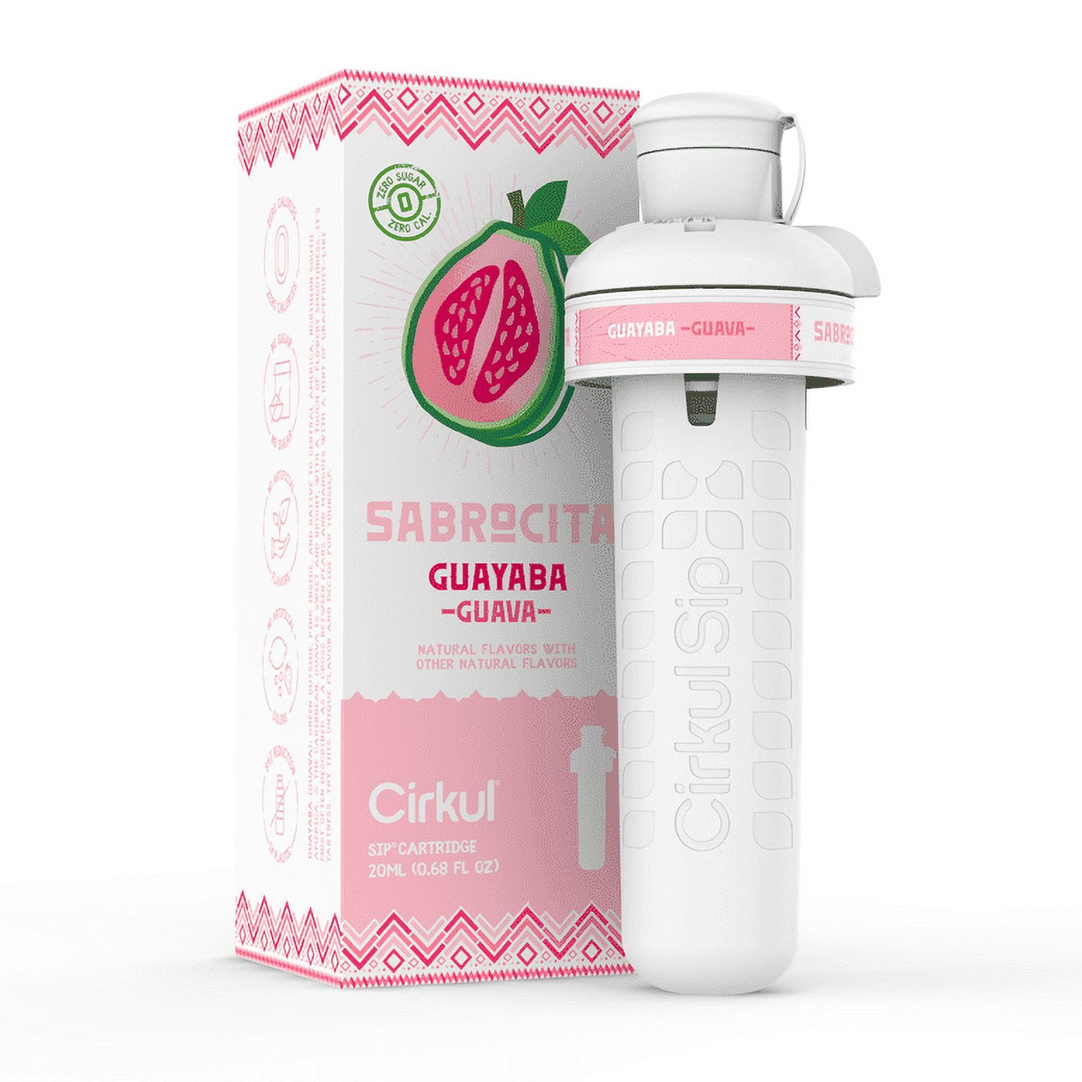 Cirkul Sabrocita Guava Flavor Cartridge, Drink Mix, 2Pack