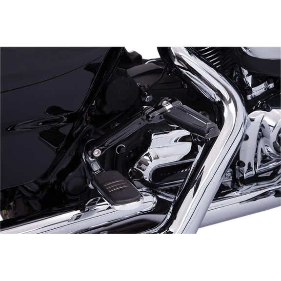 Ciro 60220 Adjustable Passenger Comfort Peg Mounts - Black