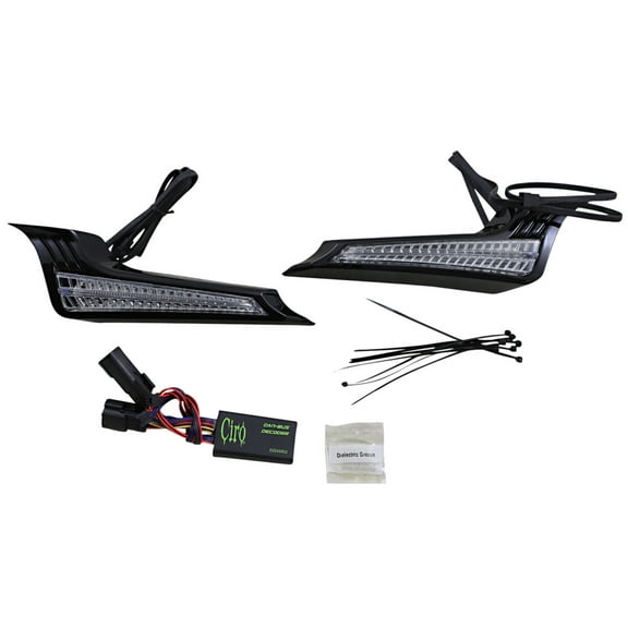 Ciro Black Rear Filler Panel LED Lights (40023)