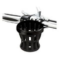 thumbnail image 1 of Ciro Black Rubber Drink Holders for Harley - 7/8-1 in. Black Clamp Mount 50613, 1 of 4