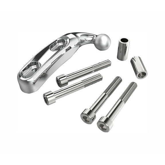 Ciro Brake/Clutch Accessory Perch Mount Chrome (50110)