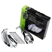 Ciro Fang Chrome Headlight Bezel Side Light Kit 45200
