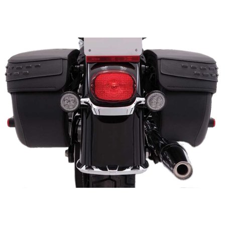 Ciro Fang LED Signal Light Amber Inserts, Multi-Fit Item - Black Finish 45520