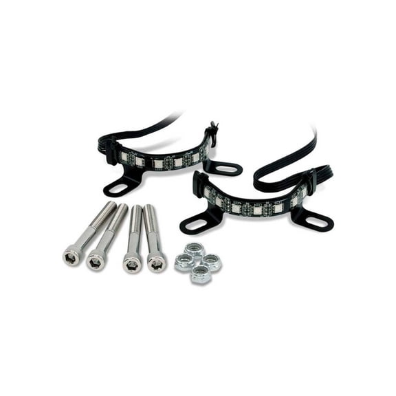 Ciro Fork Mounted Illuminators - Sold in Pairs, Fits '00-Up Touring Models 41009