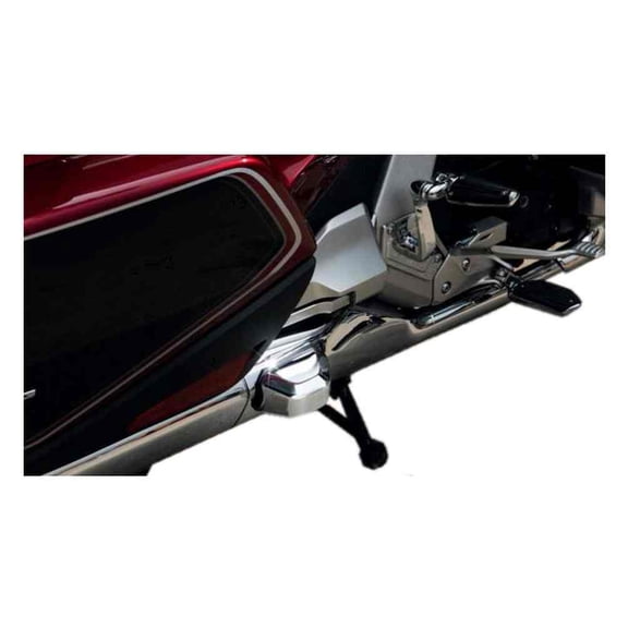 Ciro Goldstrike TWINART Saddlebag Guard Covers - Chrome, Gold Wing Models 78320