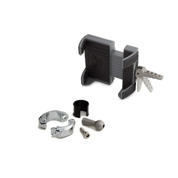 Ciro Handlebar Smartphone/GPS Chrome Holder with 7/8" & 1" Bar Mount (50312)