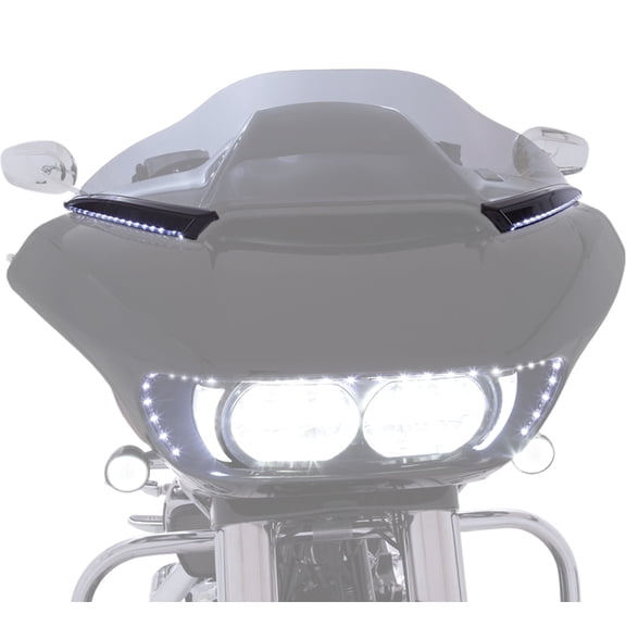 Ciro Horizon LED Windshield Trim Black (11051)