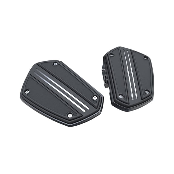 Ciro Twin Rail Mini Floorboards Black w/o Mounts (60321)