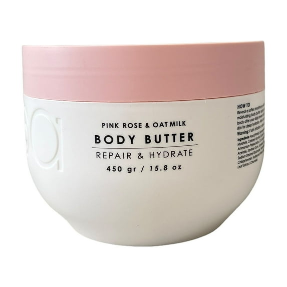 Ciroa Relax & Nourish Pink Rose & Oat Milk Body Butter 15.8 oz