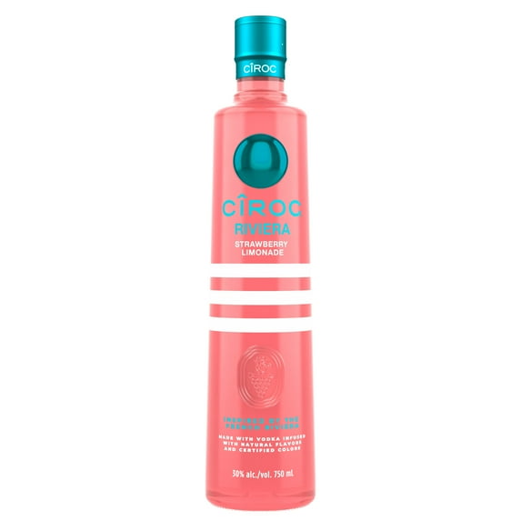 Cîroc Riviera Strawberry Limonade (Made with Vodka Infused with Natural Flavors), 750 mL, 30% ABV
