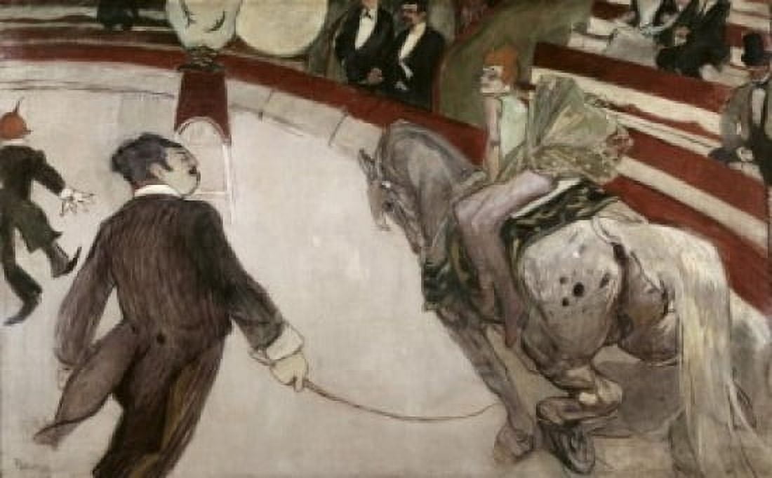 At the Cirque Fernando Equestrienne 1888 Henri de Toulouse-Lautrec (1864-1901 French) Oil on canvas Art Institute of Chicago Canvas Art - Henri de Toulouse-Lautrec (18 x 24)