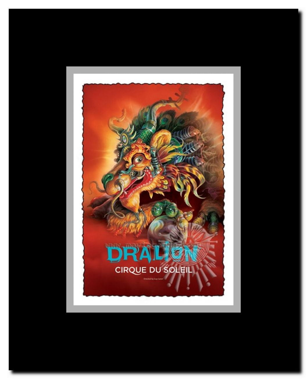 Cirque du Soleil - Dralion c.1999 Framed Movie Poster