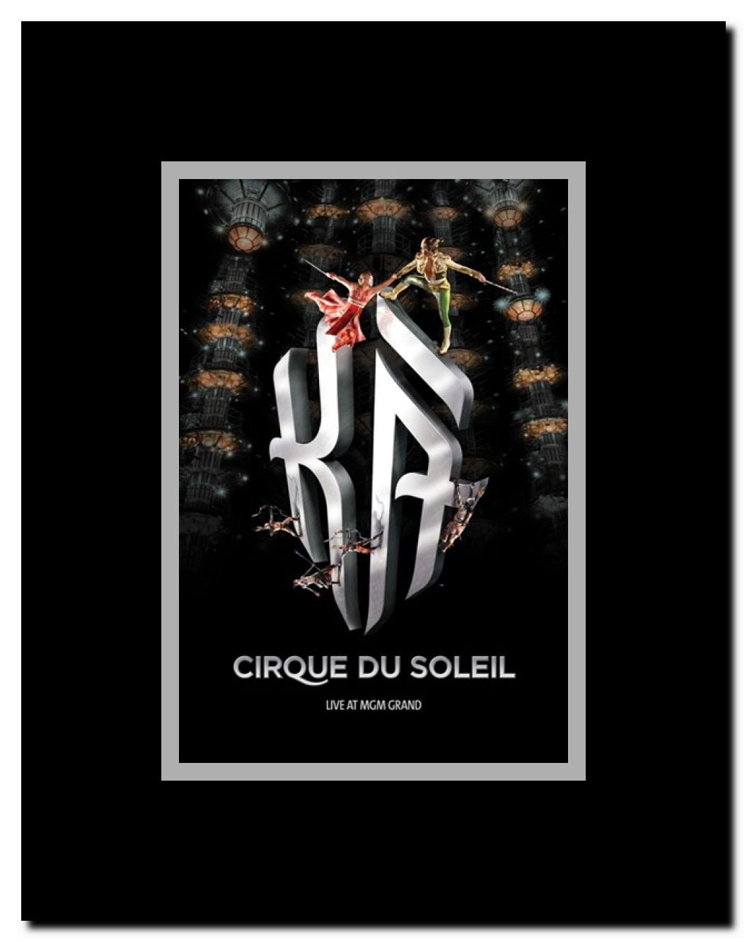 Cirque du Soleil - Ka c.2004 Framed Movie Poster