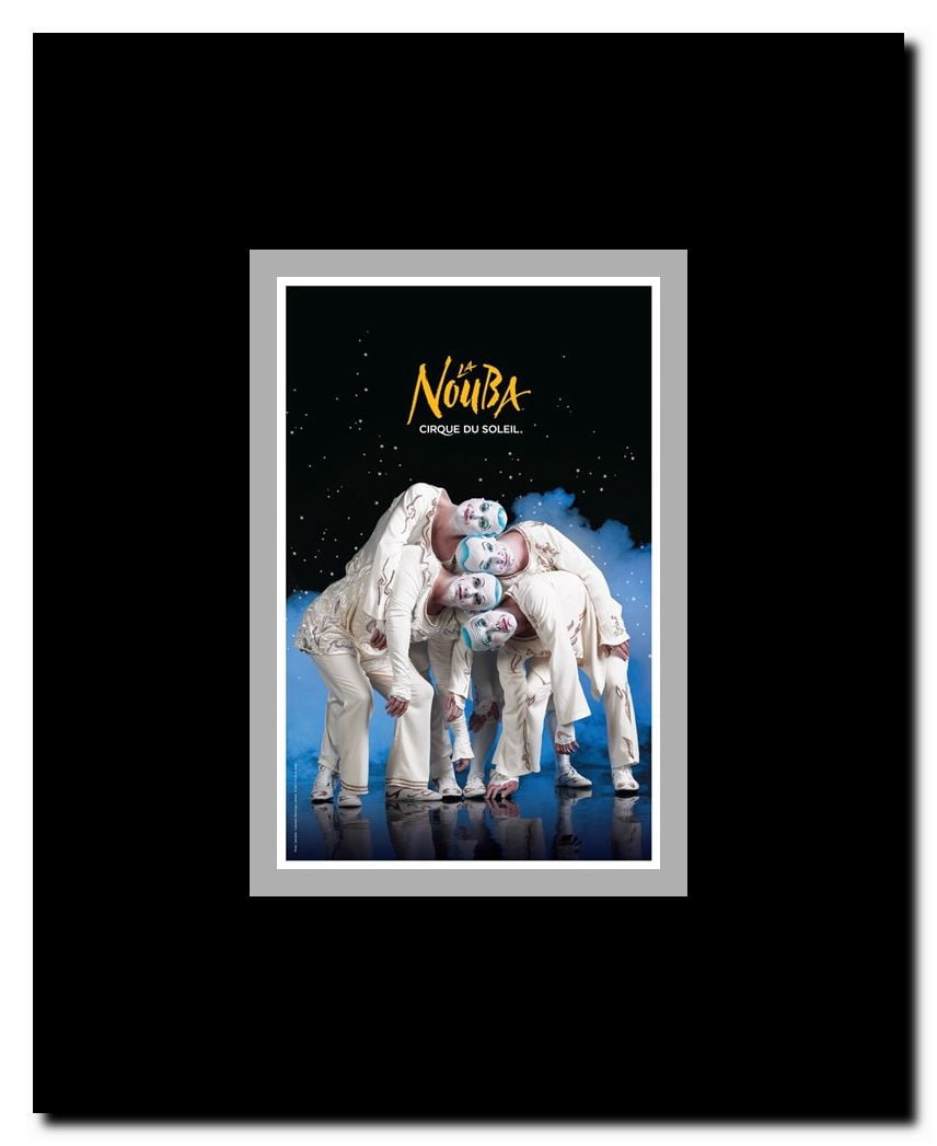Cirque du Soleil - La Nouba c.1998 (les cons) Framed Movie Poster