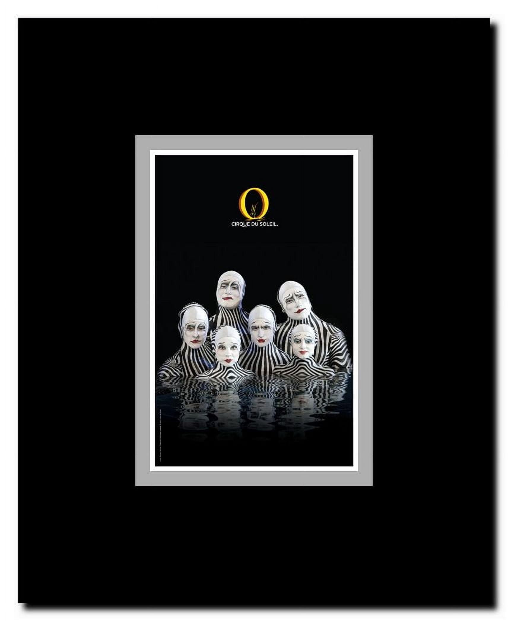 Cirque du Soleil - "O" c.1998 (zebras) Framed Movie Poster