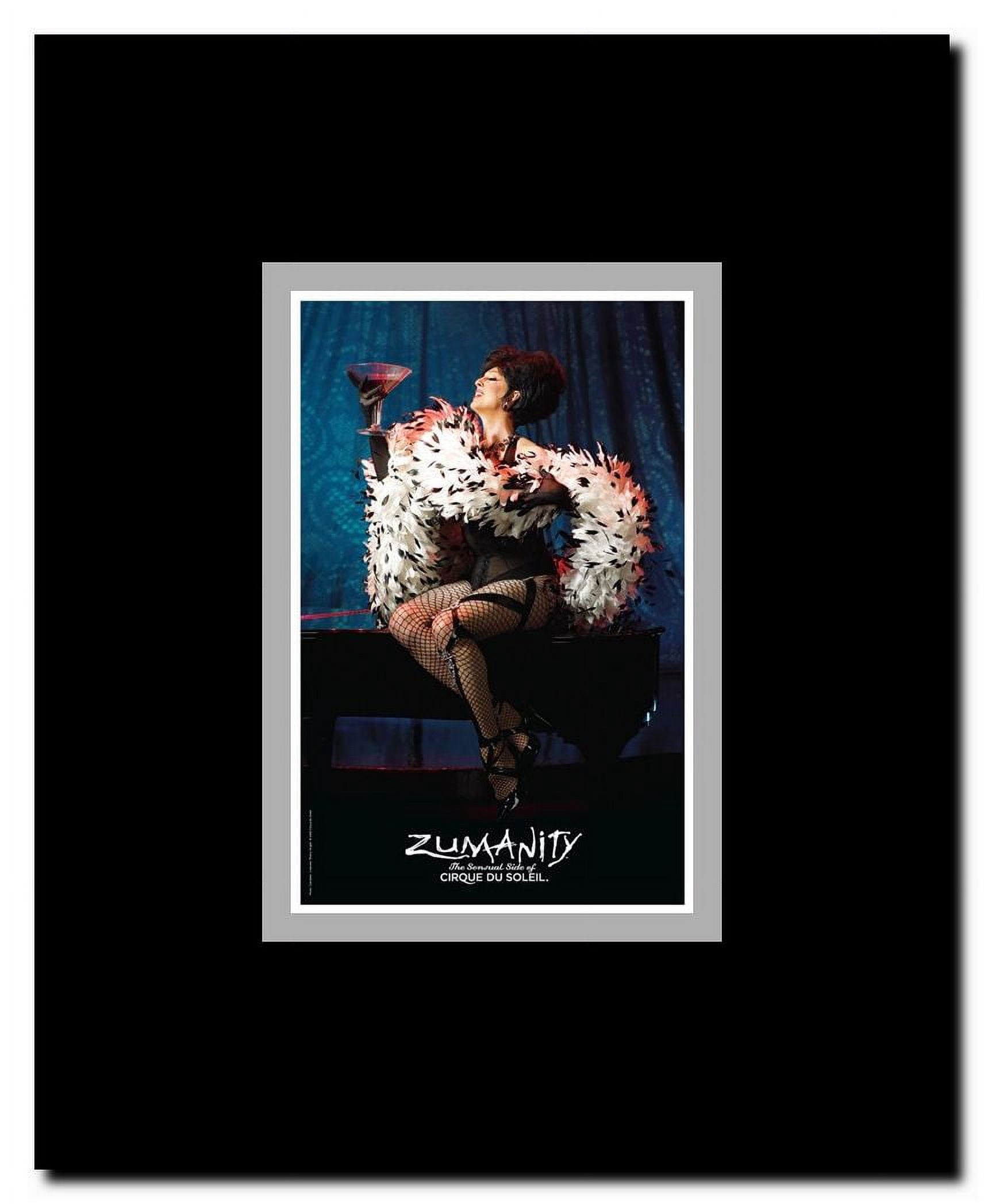 Cirque du Soleil - Zumanity c.2003 (mistress of sensuality) Framed Movie Poster