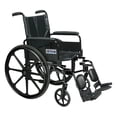 thumbnail image 1 of Drive Medical Cirrus IV Lightweight Dual Axle Wheelchair with Adjustable Arms, Detachable Full Arms, Elevating Leg Rests, 20\" Seat, 1 of 2