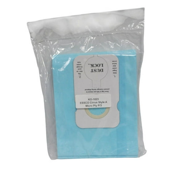 Cirrus Micro Lined Style A Upright Vacuum Bags 401023