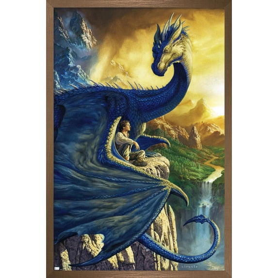 Ciruelo - Eragon Wall Poster, 22.375" x 34", Framed
