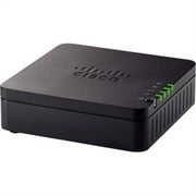 Cisco ATA 191 Multiplatform Analog Telephone Adapter, 2-Port Handset-to-Ethernet Adapter, ATA191-3PW-K9