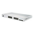 thumbnail image 1 of Cisco 250 CBS250-24PP-4G Ethernet Switch - 24 Ports - Manageable - 2 Layer Supported - Modular - 100 W PoE Budget - Optical Fiber, Twisted Pair - PoE Ports - Lifetime Limited Warranty, 1 of 2