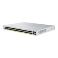 thumbnail image 1 of Cisco 350 CBS350-48FP-4G Ethernet Switch - 52 Ports - Manageable - 2 Layer Supported - Modular - 740 W PoE Budget - Optical Fiber, Twisted Pair - PoE Ports - Lifetime Limited Warranty, 1 of 2