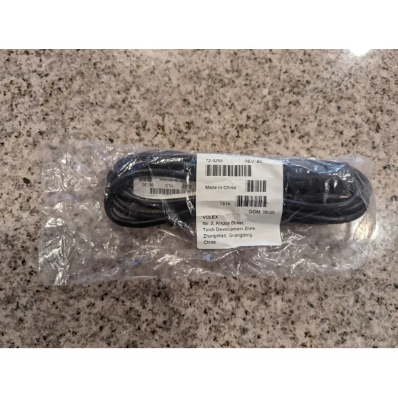 Cisco 72-0259 Ac Power Cord Cable