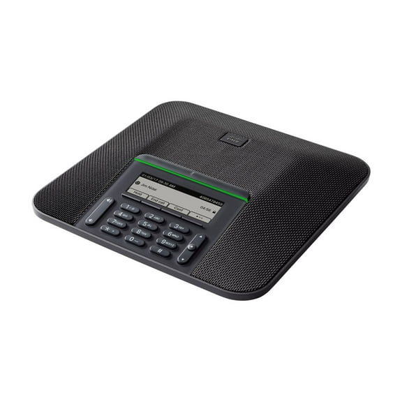 Cisco IP Conference Phone 7832 - With Multiplatform Phone Firmware - conference VoIP phone - 6-way call capability - SIP, SDP - smoke