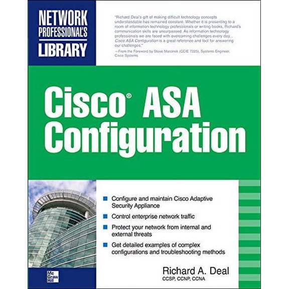 Pre-Owned Cisco ASA Configuration (Paperback) 0071622691 9780071622691