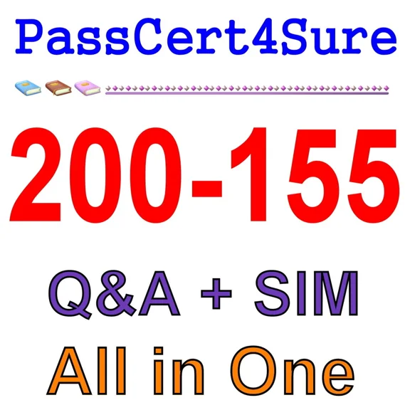 Cisco Best Practice Material For 200-155 Exam Q&A+Sim