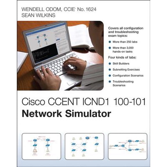 Pre-Owned Cisco CCENT ICND1 100-101 Network Simulator
