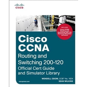 Pre-Owned Cisco CCNA Routing and Switching 200-120: Official Cert Guide and Simulator Library (Hardcover) by Wendell Odom, Sean Wilkins