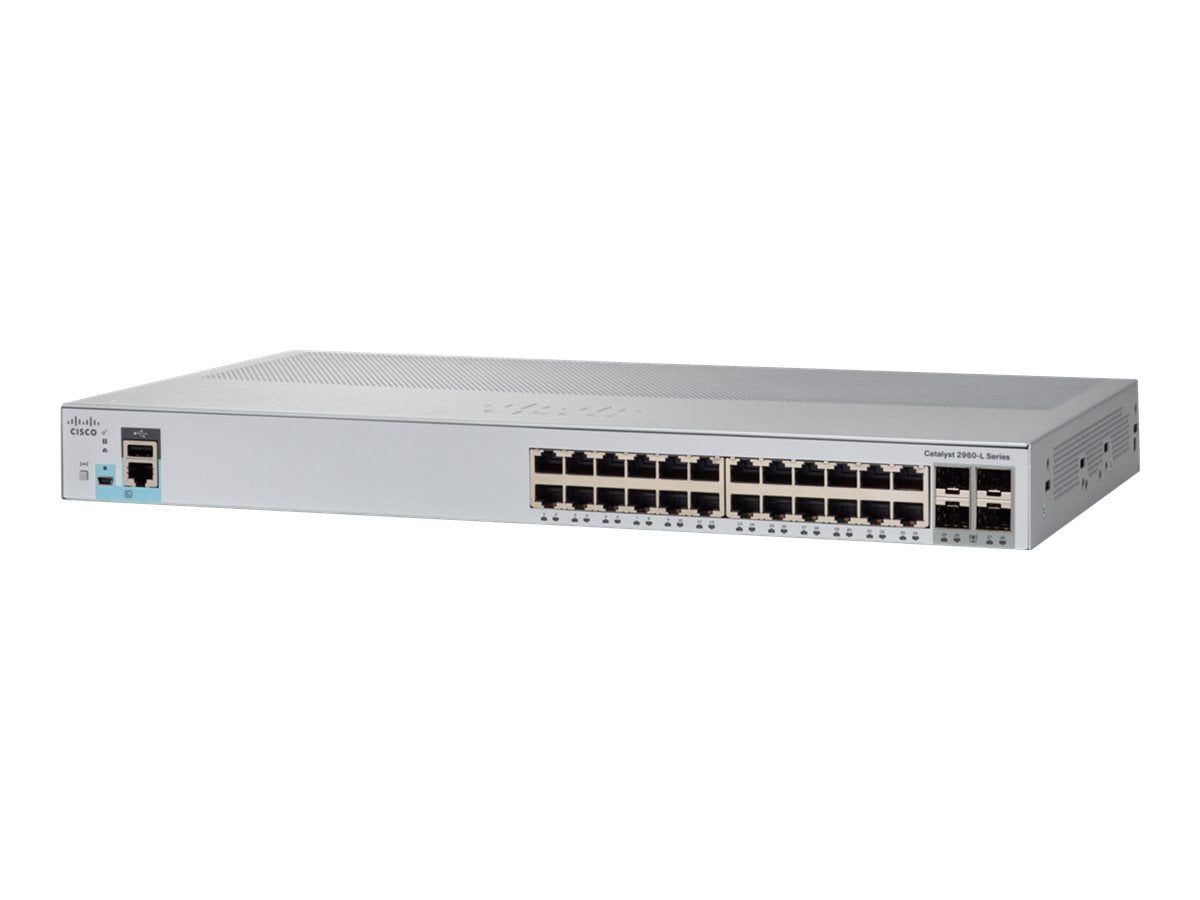 Cisco Catalyst WS-C2960L-24TS-LL Ethernet Switch