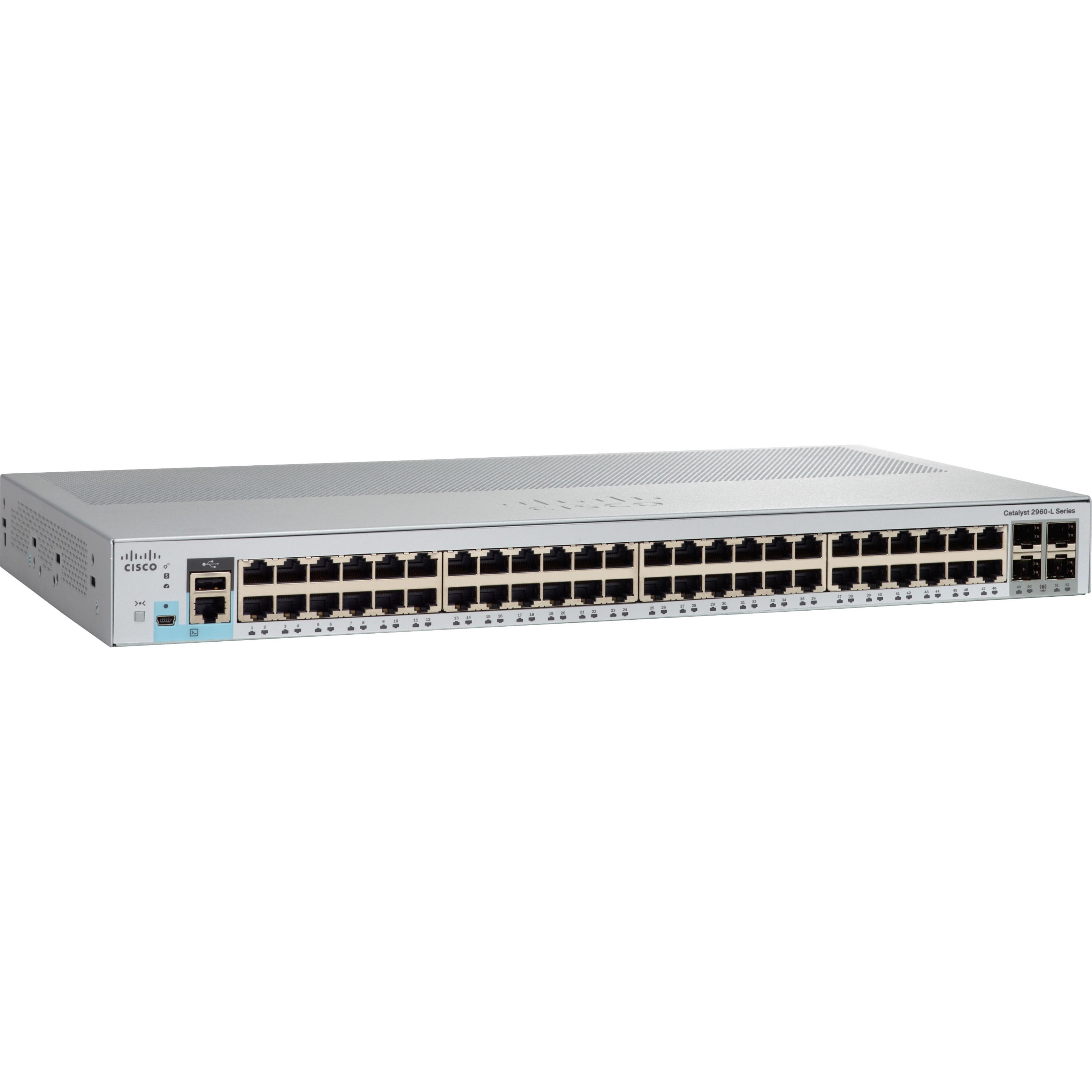 CISCO WS-C2960L-8PS-LL 8 PORT GIGABIT ETHERNET SWITCH