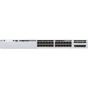 مفتاح Cisco Catalyst 9300L-24T-4G-E - 24 منفذًا - قابل للإدارة - مدعوم بثلاث طبقات - معياري - زوج ملتوي، ألياف بصرية - قابل للتركيب على الرف -