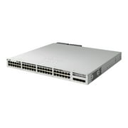 Cisco Catalyst 9300L - ميزة الشبكة - التبديل - L3 - 48 x 10/100/1000 + 4 x 10 Gigabit SFP+ الوصلة الصاعدة - قابلة للتركيب على الحامل