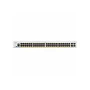 Cisco Catalyst C1200-48P-4X Ethernet Switch, 48 Ports - Manageable - 10 Gigabit Ethernet - 10/100/1000Base-T, 10GBase-X - 3 Layer Supported