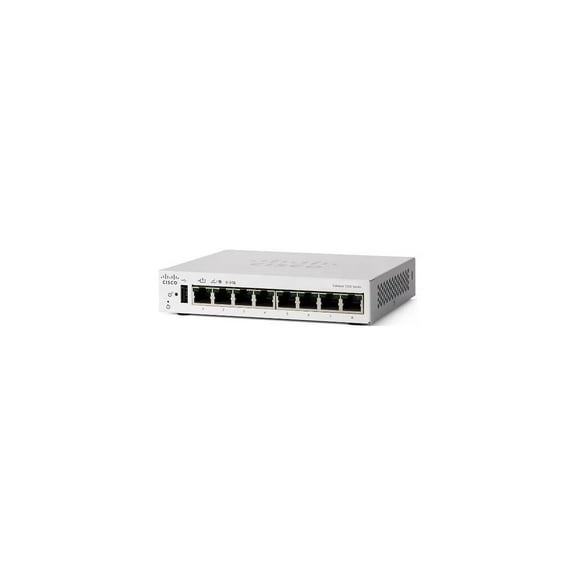 Cisco Catalyst C1200-8T-D Ethernet Switch, 8 Ports - Manageable - Gigabit Ethernet - 10/100/1000Base-T - 3 Layer Supported
