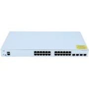 Cisco Catalyst C1300-24P-4G 24-Port Gigabit PoE+ Managed L2+ Network Switch with 4 SFP Uplink Ports   High-Performance Business Switch   New Sealed