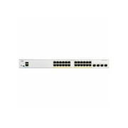 Cisco Catalyst C1300-24P-4G Ethernet Switch, 24 Ports, Manageable, Gigabit Ethernet, 10/100/1000Base-T, 1000Base-X , 3 Layer Supported