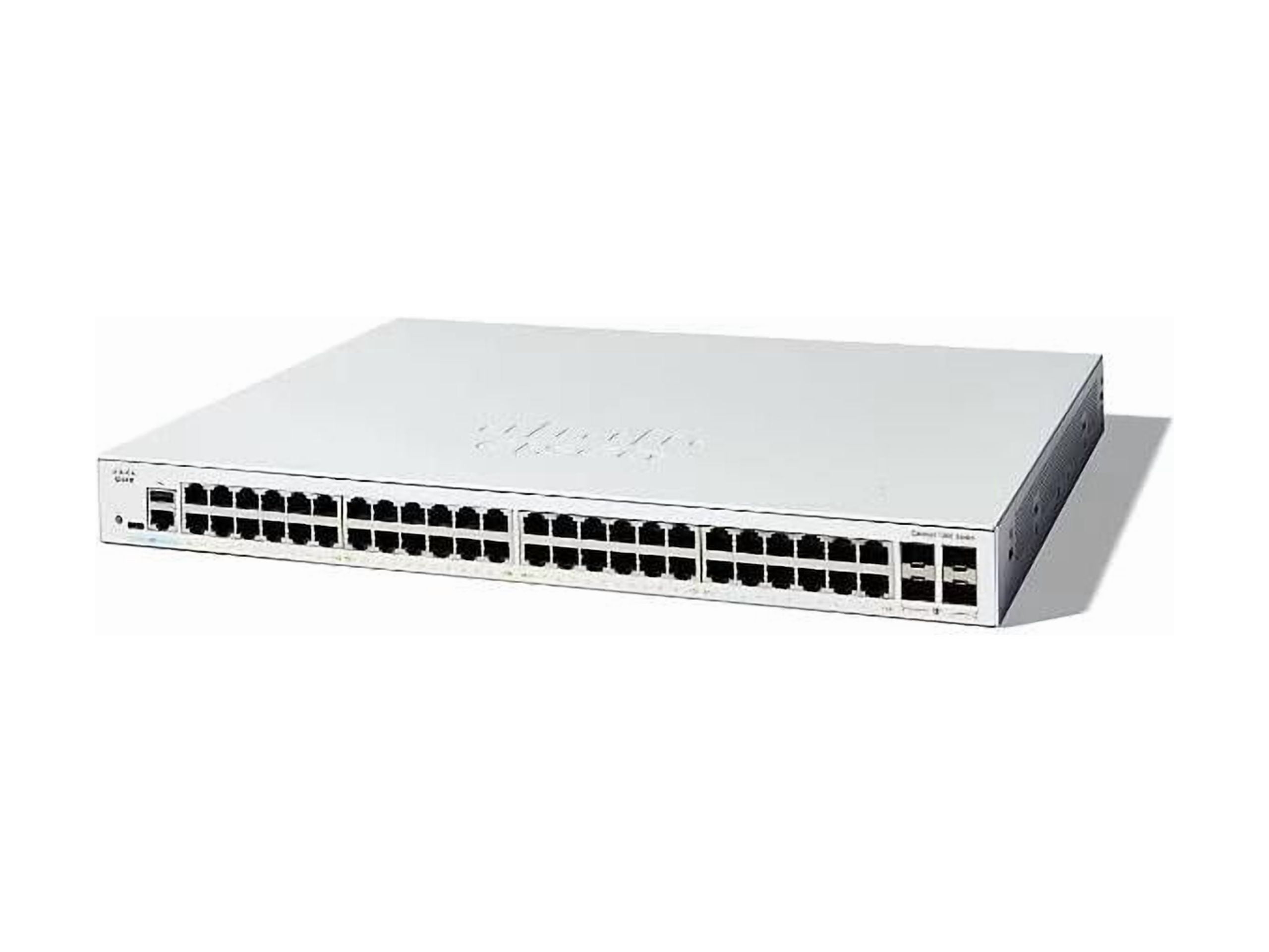 Cisco Catalyst C1300-48T-4G Ethernet Switch, 54 Ports - Manageable - Gigabit Ethernet - 1000Base-X, 10/100/1000Base-T - 3 Layer Supported