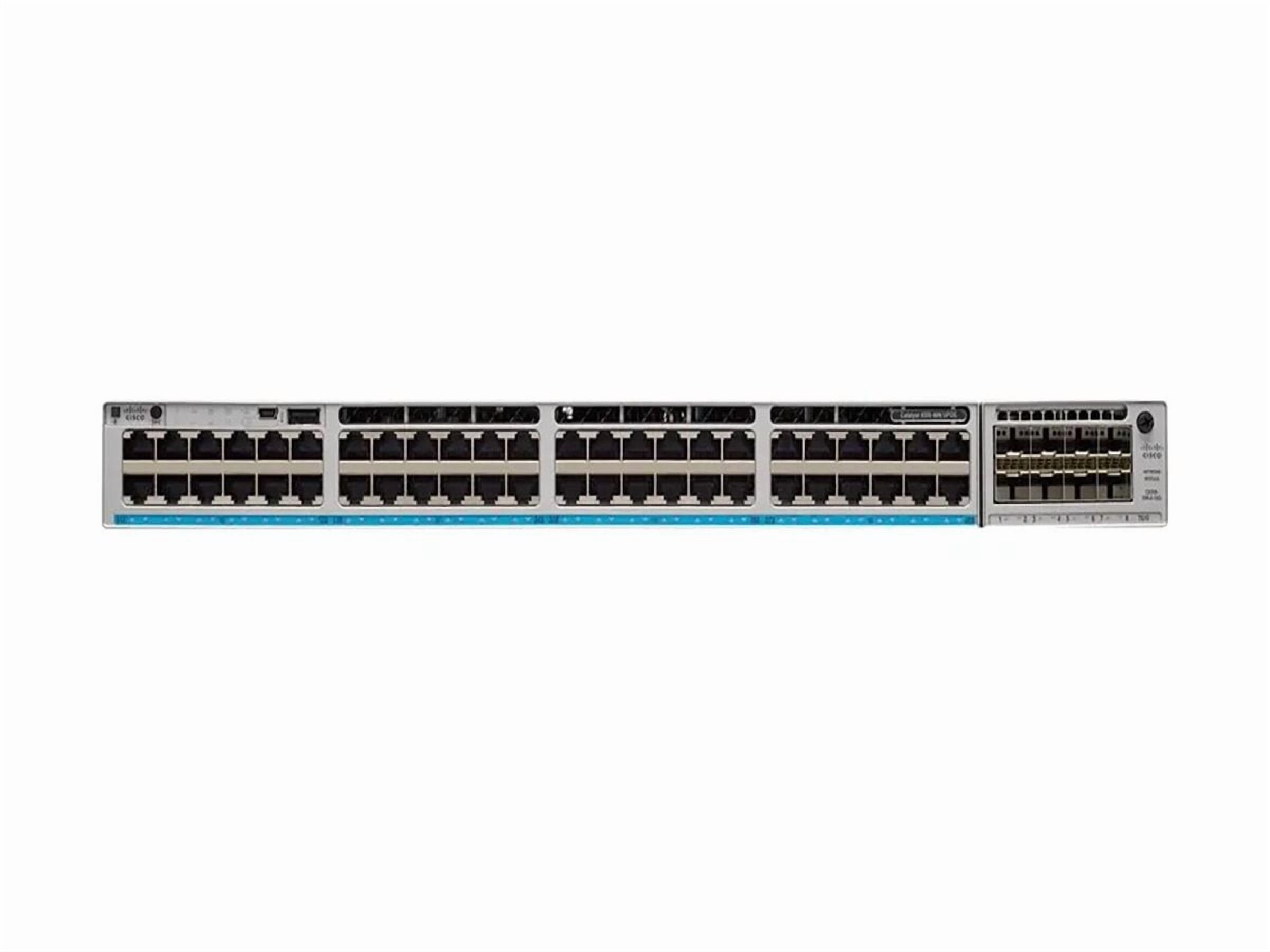 Cisco Catalyst C9300-48UXM-E Ethernet Switch - 48 Ports - Manageable - 2 Layer Supported - Twisted Pair - Rack-mountable
