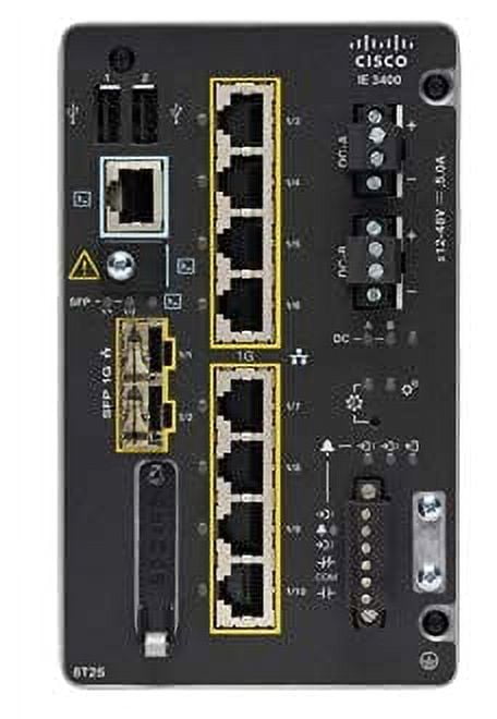 Cisco Catalyst IE-3400-8T2S Ethernet Switch